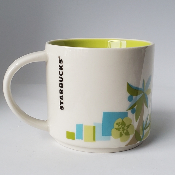 Starbucks WAIKIKI Hawaii 2015 You Are Here Collection Coffee Mug Cup - Picture 4 of 9